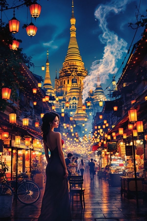 曼谷之夜 悬疑 爱情 曼谷之夜 海报